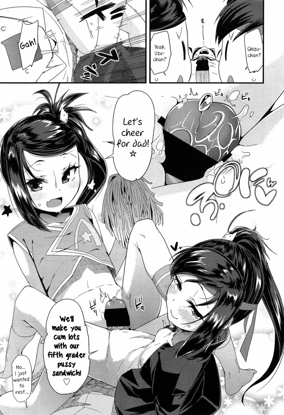 Hentai Manga Comic-Cheering Twins-Read-11